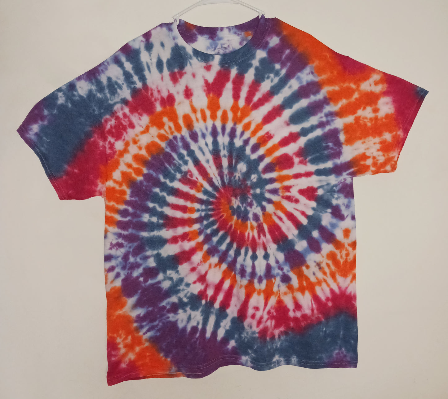Red/Orange/Purple/Blue Tie Dye Shirt