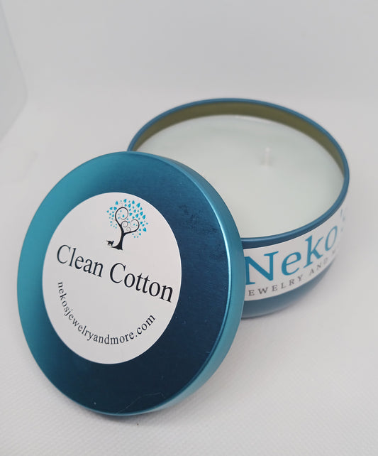 Clean Cotton Organic Soy Candle