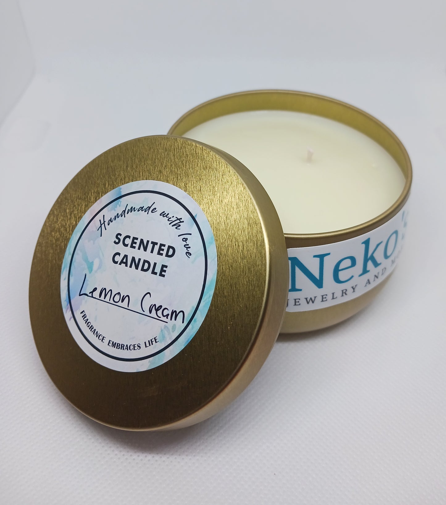 Lemon Cream Soy Candle