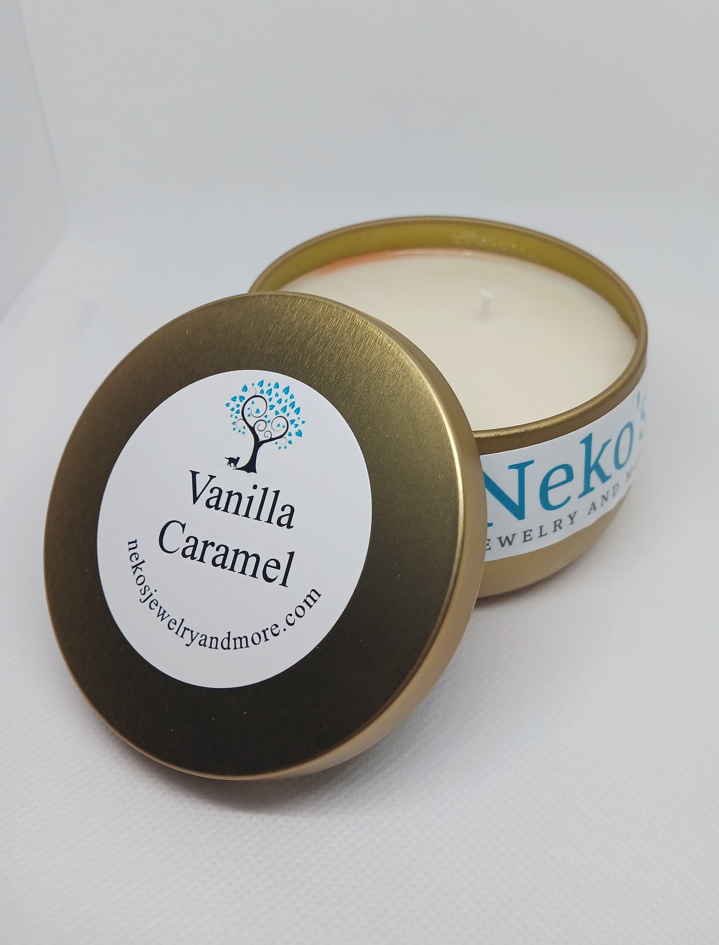 Velvet Vanilla Caramel Soy Candle