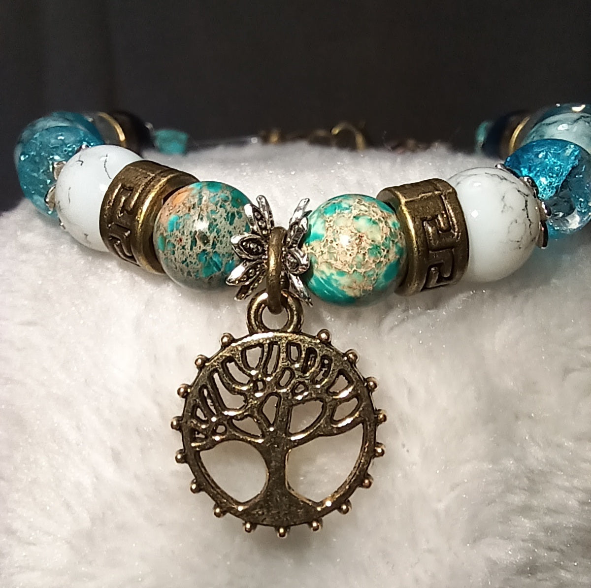 Blue Tree of Life Bracelet